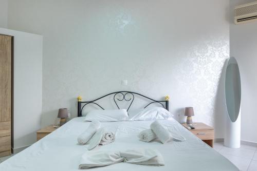 Sea Kiato Apartmentにあるベッド