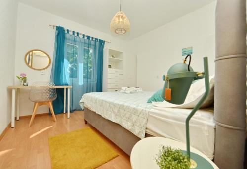 Posteľ alebo postele v izbe v ubytovaní Zadar Apartman Kristijan