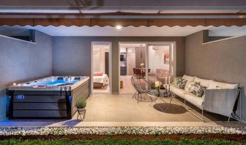 Zaloo, Luxury Apartment with Sea-View and Jacuzzi