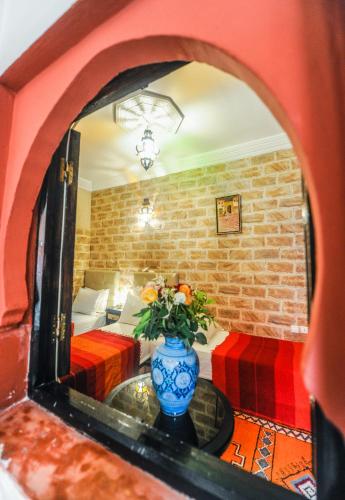 Posezení v ubytování Riad Errabii & Spa