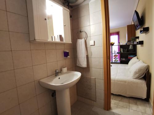 Koupelna v ubytování Serenity LX Apartments