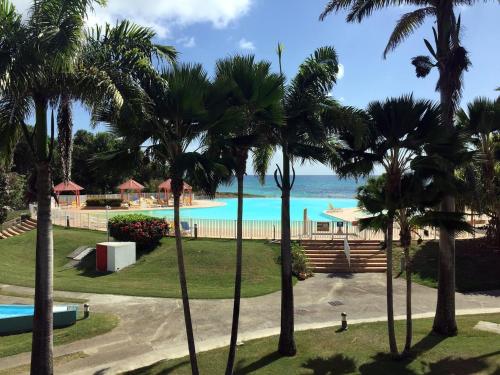 Πισίνα στο ή κοντά στο Ti Kaz Effet Mer