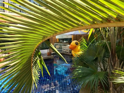 La alberca dentro o cerca de 4poolvillas