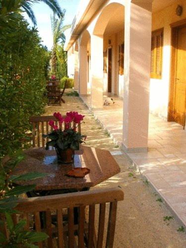 Taman di luar Agriturismo Le Vedute