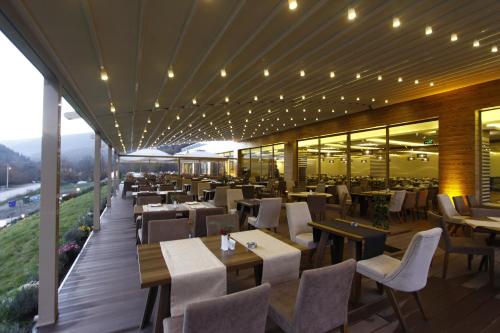 Εστιατόριο ή άλλο μέρος για φαγητό στο Abant Aden Boutique Hotel & Spa