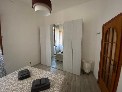 Koupelna v ubytování CASAMIELI, Nuovo, vicino al porto al mare e al centro