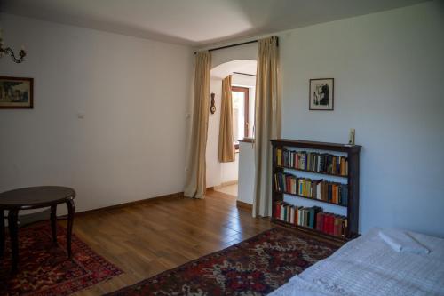 Postel nebo postele na pokoji v ubytování Főnix Ház