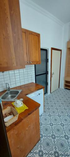 Η κουζίνα ή μικρή κουζίνα στο Kordon Apartment