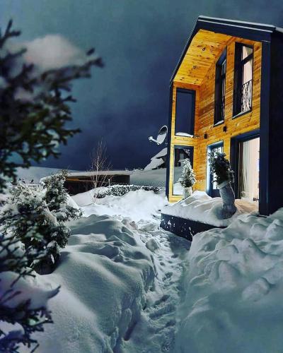 Vista Durmitor - luxury cabin semasa musim sejuk