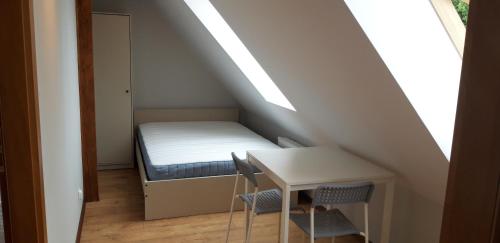 Posteľ alebo postele v izbe v ubytovaní Osada Boczki
