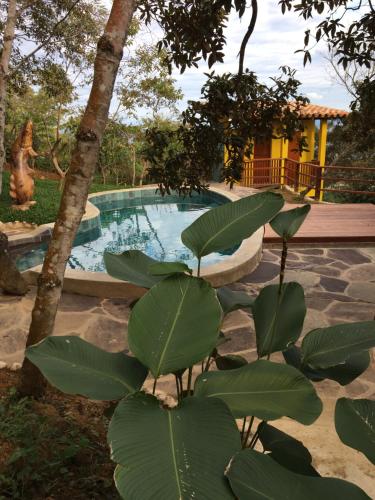 Swimming pool sa o malapit sa Indano Art Lodge