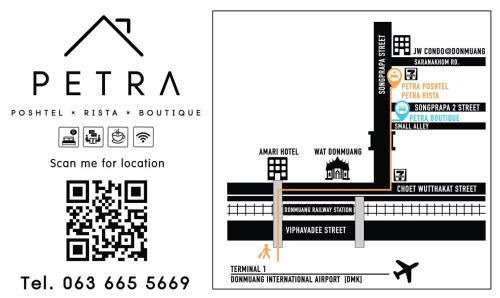Сертификат, награда, вывеска или другой документ, выставленный в Petra Boutique Donmuang