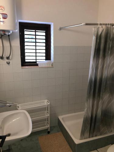 Ένα μπάνιο στο Apartments Vlatko