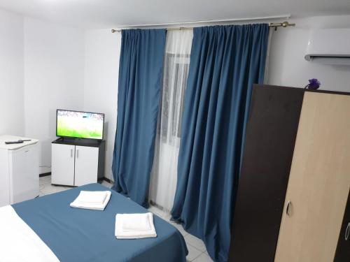 TV a/nebo společenská místnost v ubytování DMS Family House