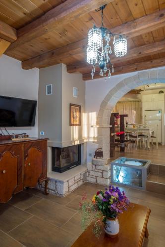 Μια τηλεόραση ή/και κέντρο ψυχαγωγίας στο Villa George