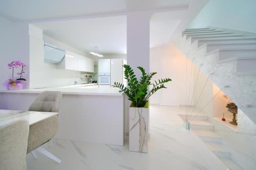 Kuchyňa alebo kuchynka v ubytovaní Casa Aurelia - Aurelia Design
