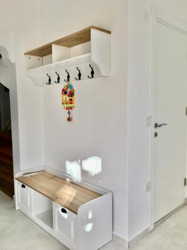 Η κουζίνα ή μικρή κουζίνα στο Katya's home