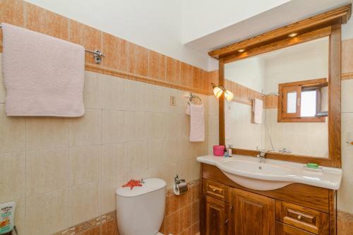 Kylpyhuone majoituspaikassa Villa Emilia