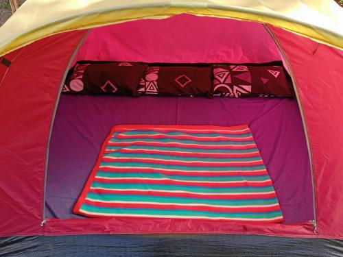 Ένα ή περισσότερα κρεβάτια σε δωμάτιο στο The Panorama Batur Camp