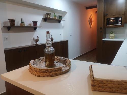 Η κουζίνα ή μικρή κουζίνα στο Casa D'Aldeia