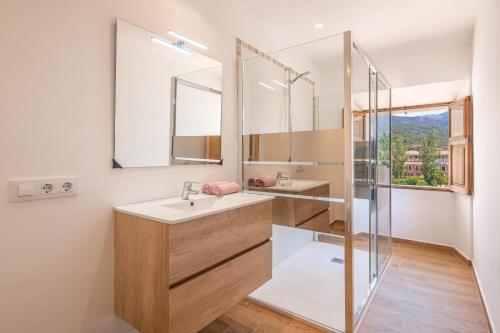 Koupelna v ubytování Casa Tramuntana