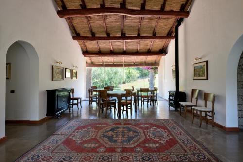 Un lugar para sentarse en Hotel S'Abba e Sa Murta