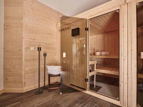 Koupelna v ubytování Hotel Hochfirst