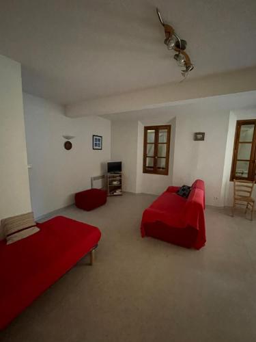 Posezení v ubytování Gîte communal presbytère
