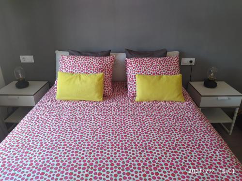 Cama o camas de una habitación en LaVillanadeGredos