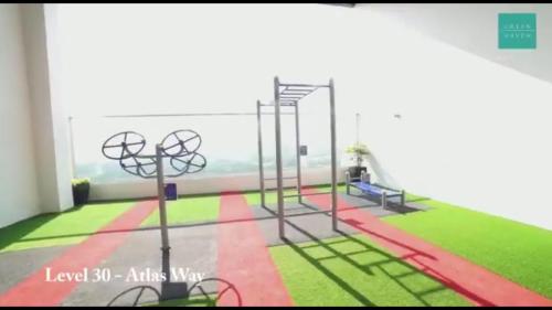 a rendering of a room with a view at ABHOME "JAPAN SUITE" #GreenHaven #Olympic Pool #360"SeaView #JB in Johor Bahru