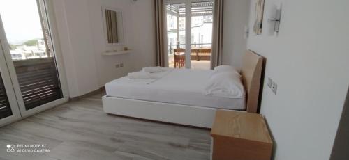 Matthews Beach Houseにあるベッド
