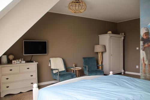 Postel nebo postele na pokoji v ubytování B&B Schotererf
