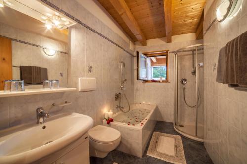 Koupelna v ubytování Sonnenparadies Apartement 4
