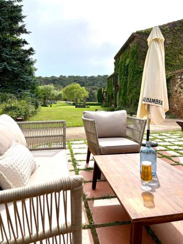 Un lugar para sentarse en Mas Salvi Country Boutique Hotel