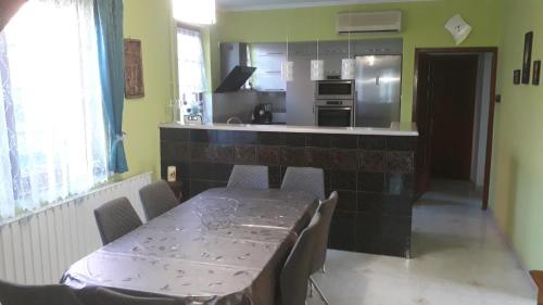 Dapur atau dapur kecil di Király Nyaraló