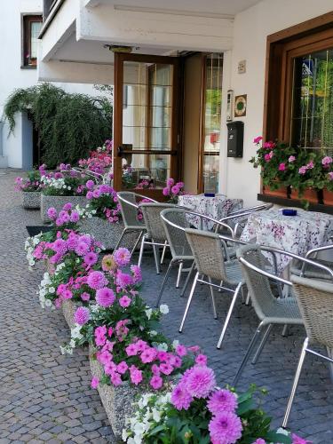 Um jardim em Albergo Belvedere