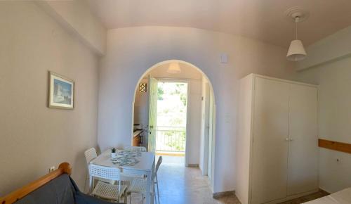 Ένα ή περισσότερα κρεβάτια σε δωμάτιο στο Fedra Apartments