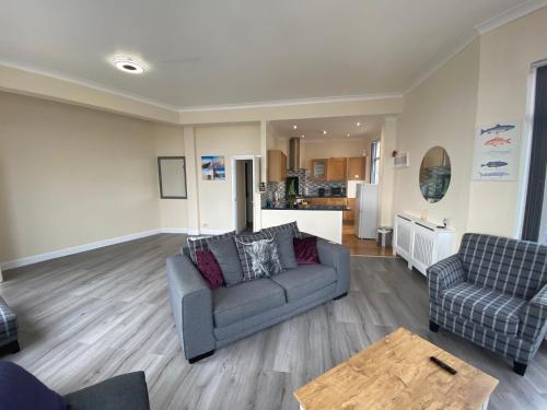 Η κουζίνα ή μικρή κουζίνα στο Redcar Seaview Apartments