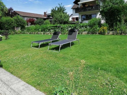Κήπος έξω από το Ferienwohnung Lieblingsplatz