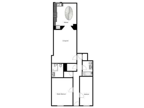 City Centre New Town 2 Bedroom Flat photo 32