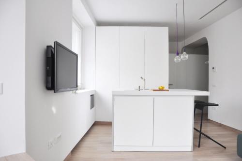 Una cocina o zona de cocina en Studio Emmi