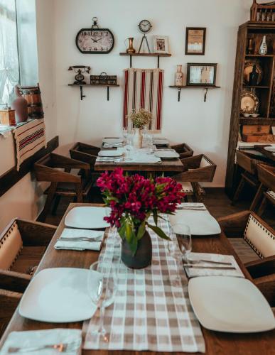 Et opholdsområde på Plitvice Luxury Etno Garden