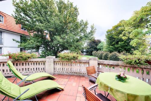 Сад в Hotel Villa Heine Wellness & Spa