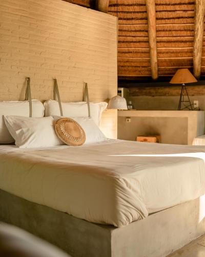 Ένα ή περισσότερα κρεβάτια σε δωμάτιο στο Tava Glamping Cerro