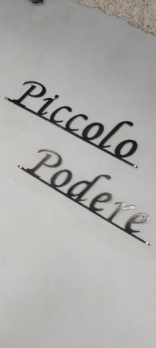 a piece of paper with the word disaster written on it at Piccolo Podere in Melilli