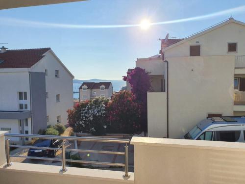 a view from the balcony of a apartment at Hvar De Luxe Apartments in Hvar