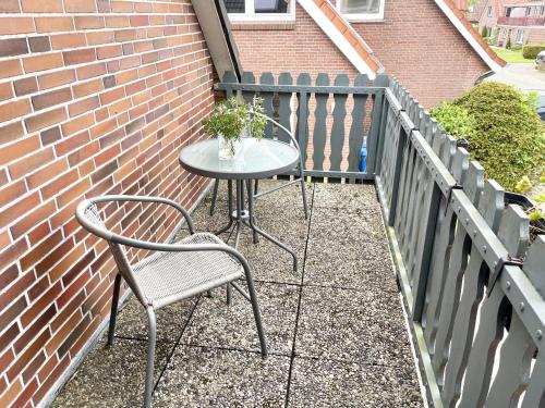 Balkón nebo terasa v ubytování Apartment Storchennest