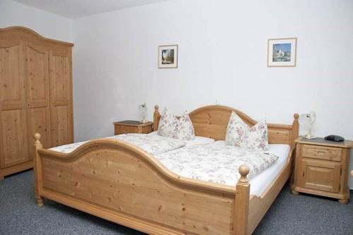 Katil atau katil-katil dalam bilik di Landgasthaus Hesse