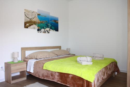 Postel nebo postele na pokoji v ubytování Apartment Teraferma 2