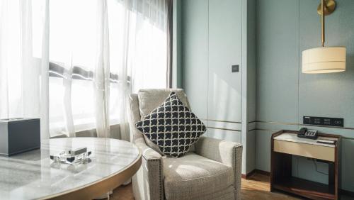 Posezení v ubytování Xian heng Hotel